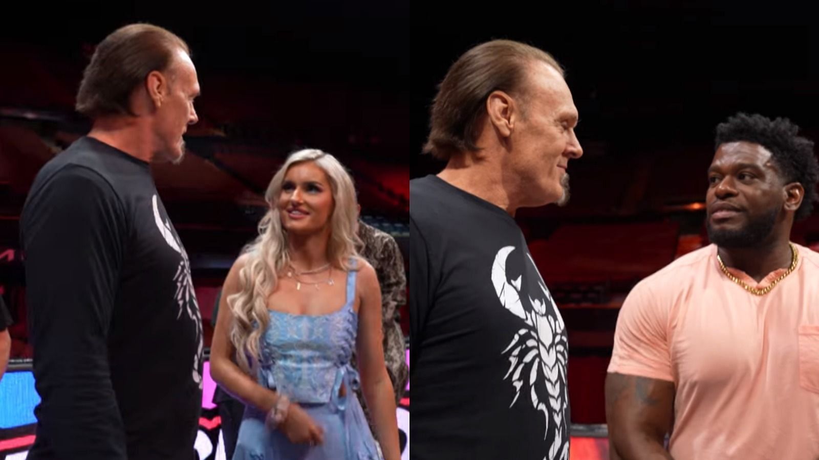 Sting is scheduled to wrestle his last match at AEW Revolution [Images via AEW YouTube]
