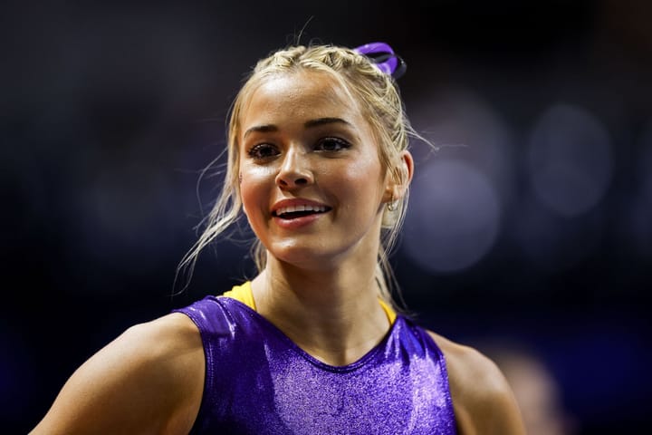 Olivia Dunne, Aleah Finnegan react as LSU records secondhighest score