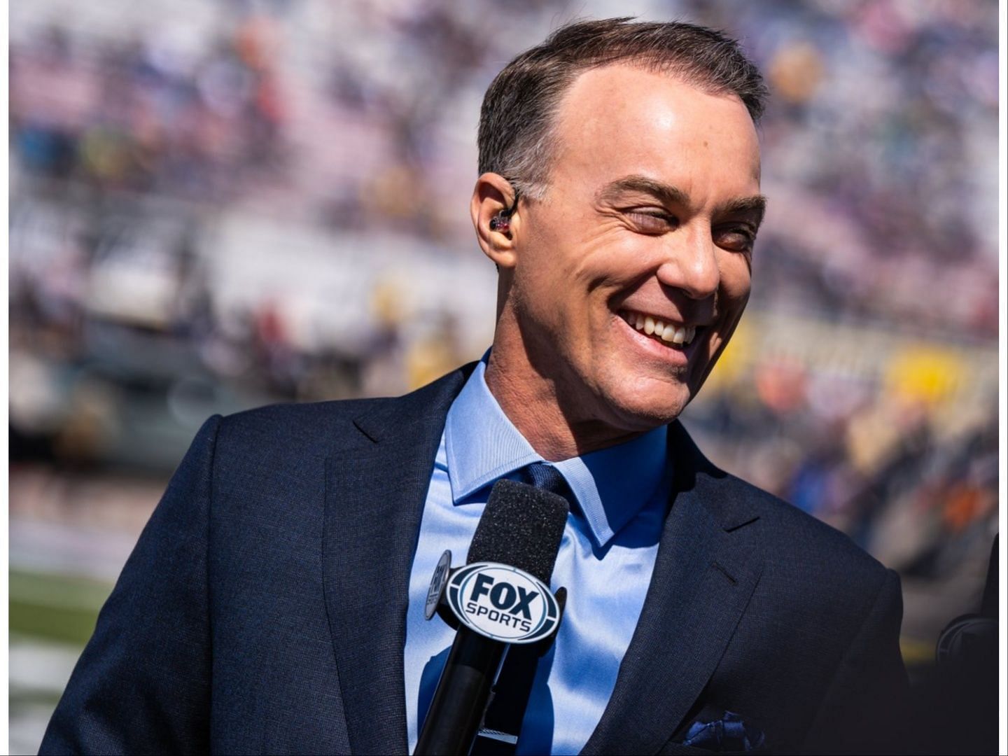 Fox Sports Analyst Kevin Harvick (Image via X: @KevinHarvick)