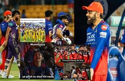 "KKR fined 90% of match fees for playing fast on slow pitch" - Top 10 funny memes after KKR's thumping win vs RCB in IPL 2024