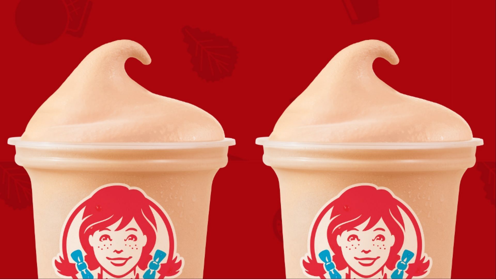 The Orange Dreamsicle Frosty is available for a limited time (Image via Wendy&rsquo;s)