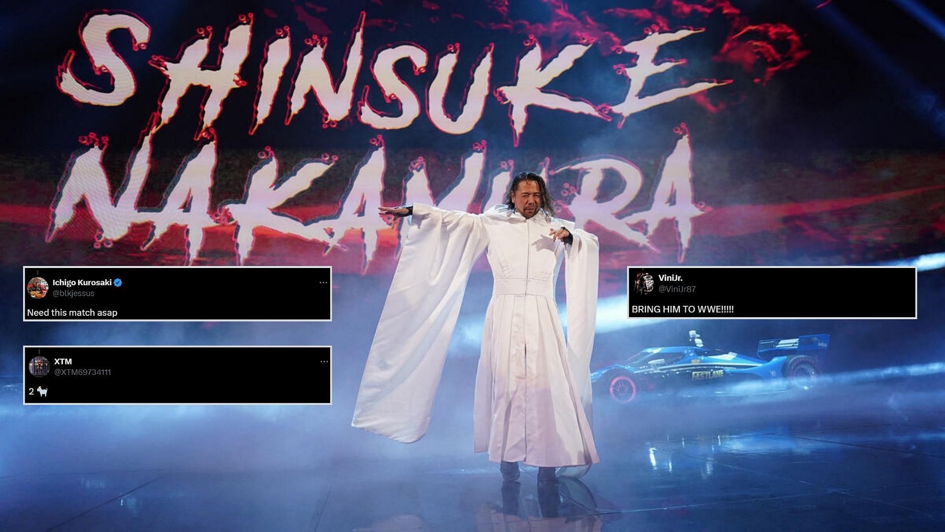 Shinsuke Nakamura is a former Intercontinental Champion [Photo courtesy of WWE