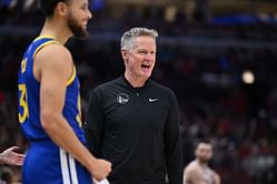 Warriors' Steve Kerr denounces shot-clock glitches, coach's challenges as Lakers game grinds to halt: "Replay just for buzzer-beaters"