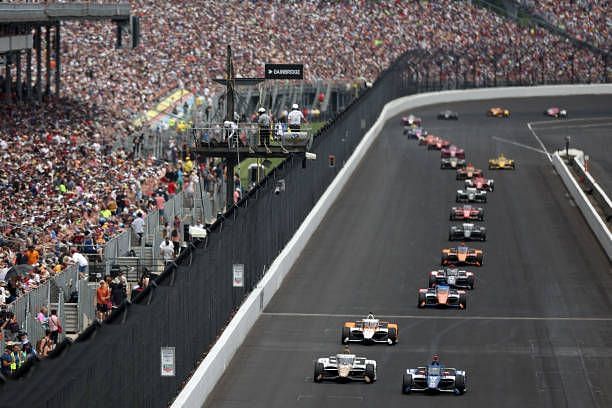 The Indianapolis 500 race of IndyCar Racing. [Credits: Getty Images]