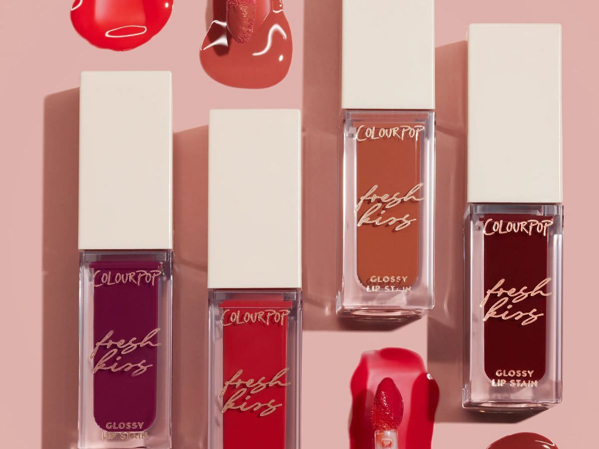 ColourPop Fresh Kiss glossy lip stains (Image via ColourPop)