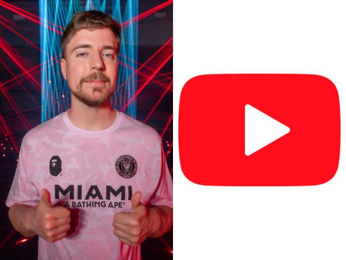 MrBeast urges fans to not quit jobs for content creation (Image via Instagram/MrBeast and YouTube)