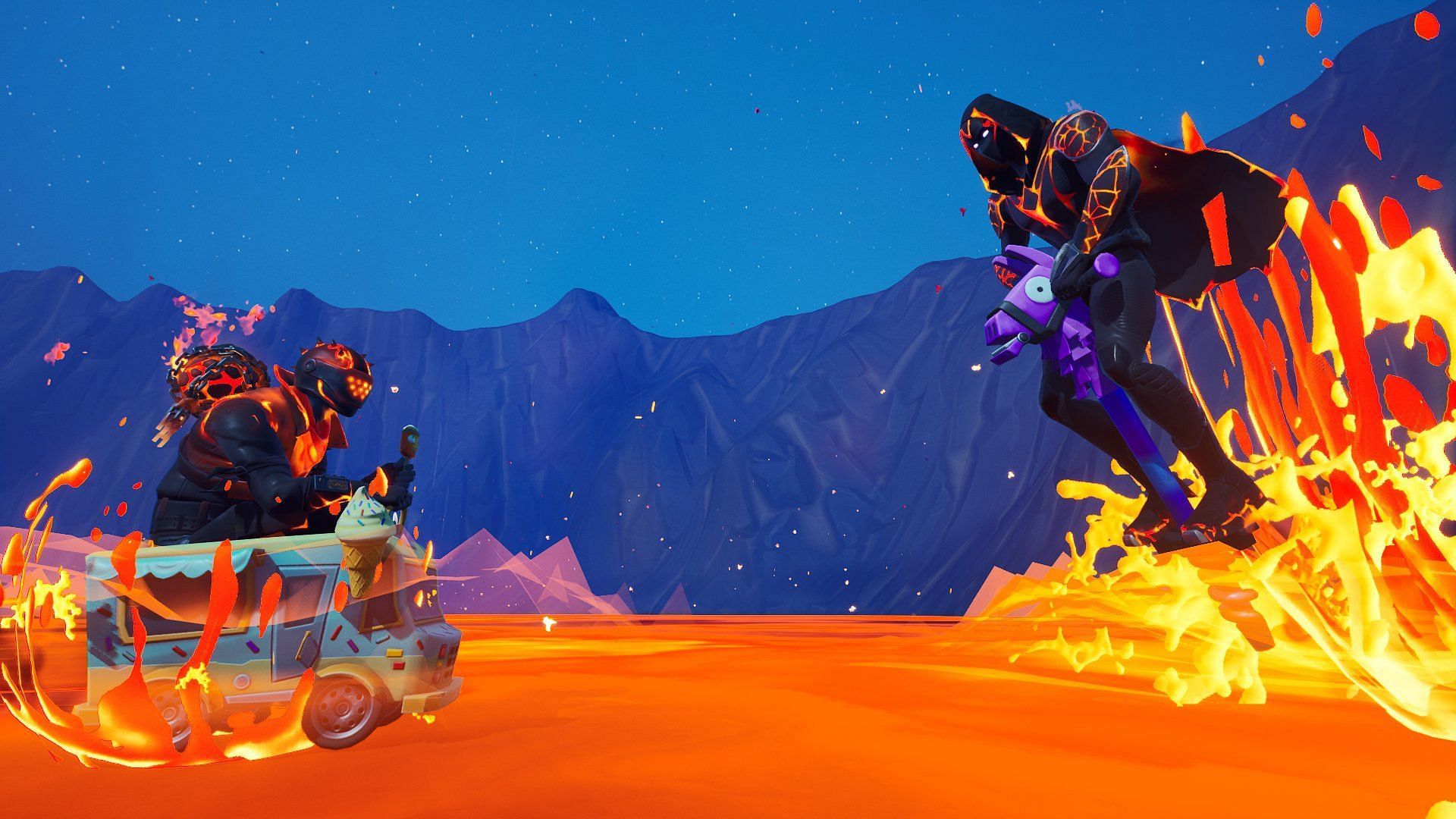 Fortnite Chapter 5 Season 2 leaks hint at Floor is Lava LTM returning soon (Image via Twitter/Iltrass and uqiigotbanned)