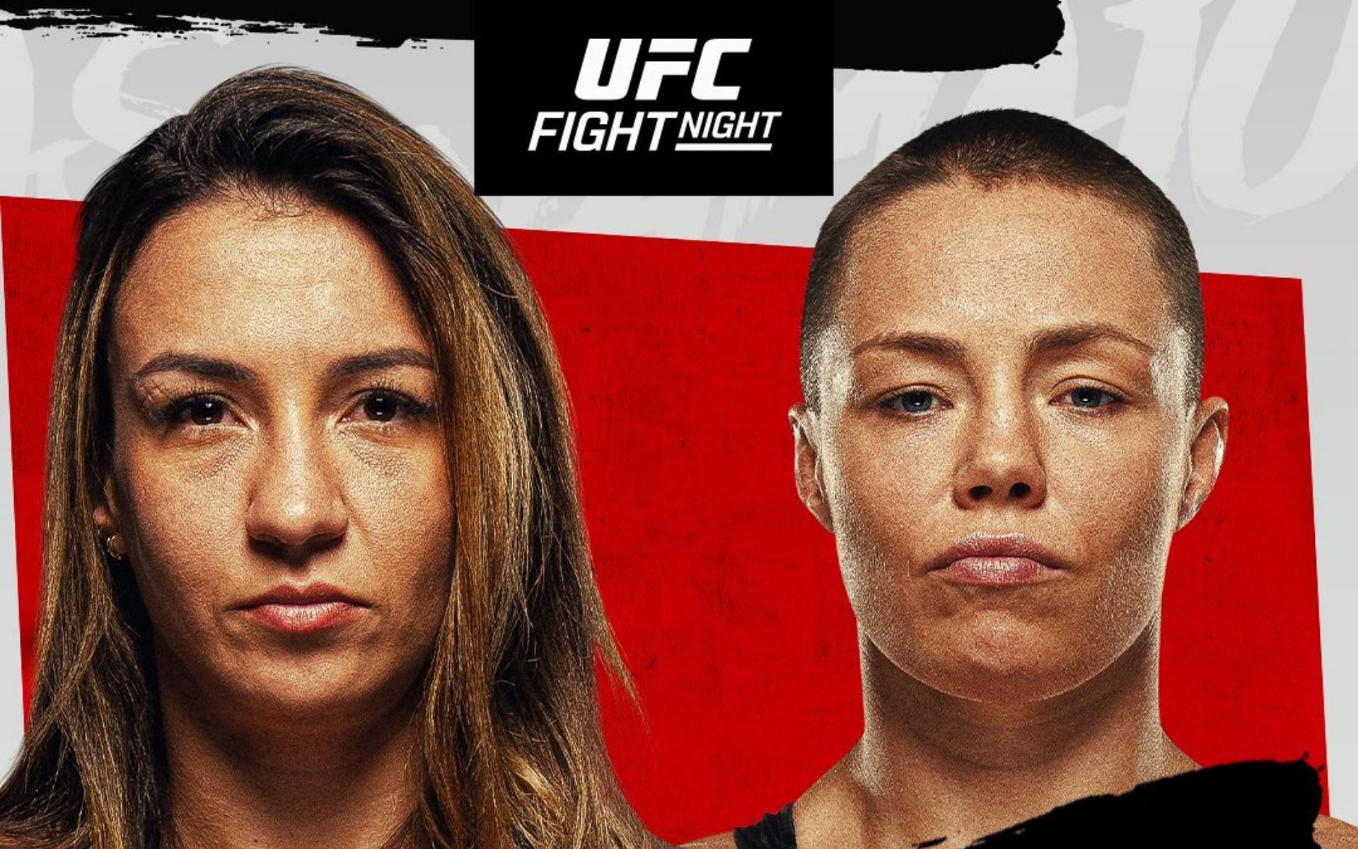 Amanda Ribas and Rose Namajunas will compete on March 23 [Image credits: @ufc on 