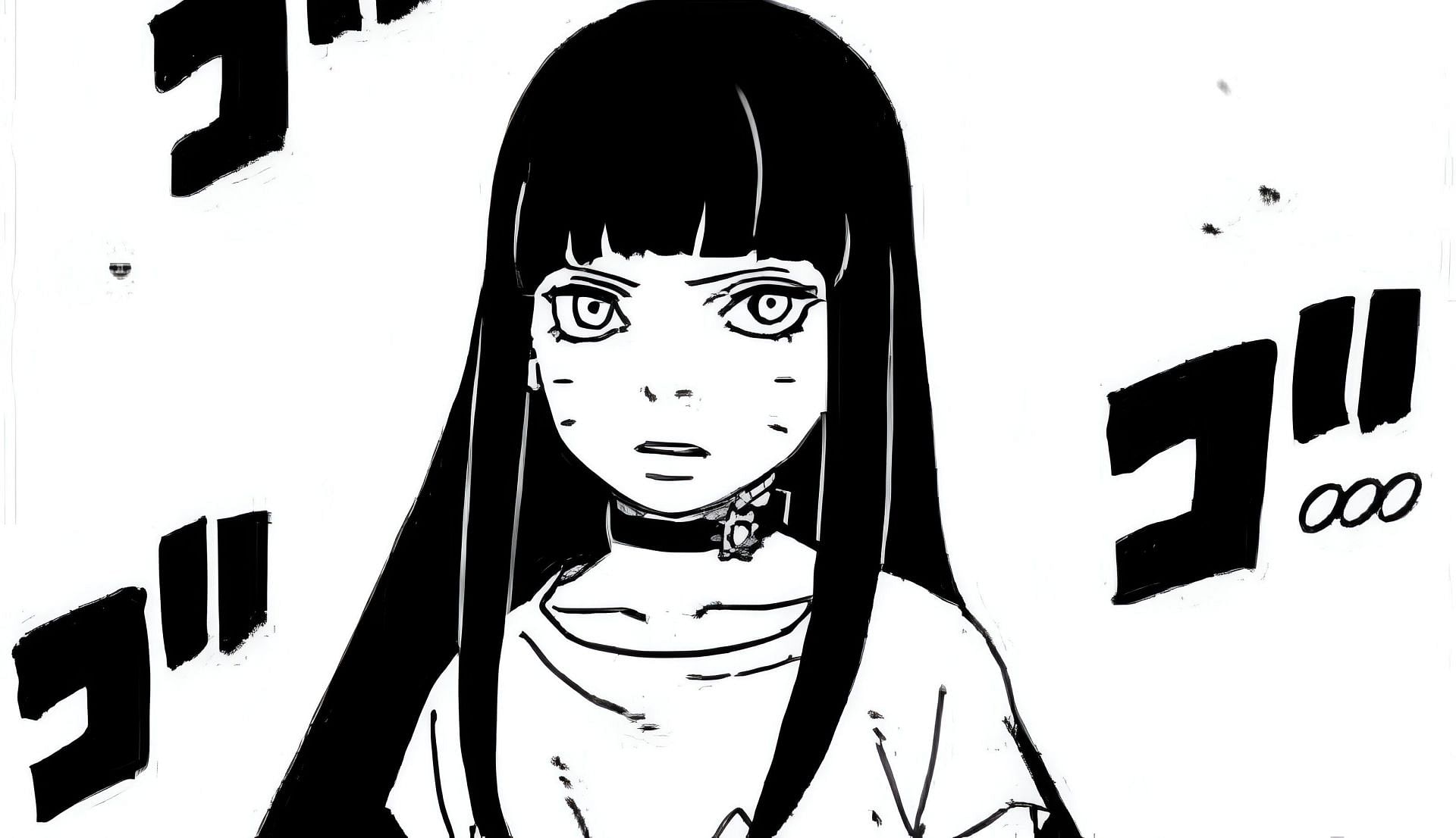 Himawari Uzumaki as seen in the manga (Image via Shueisha)