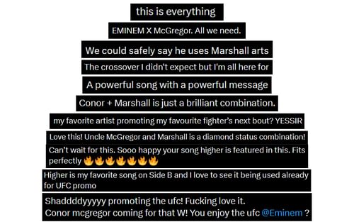 Credits: @Eminem on X