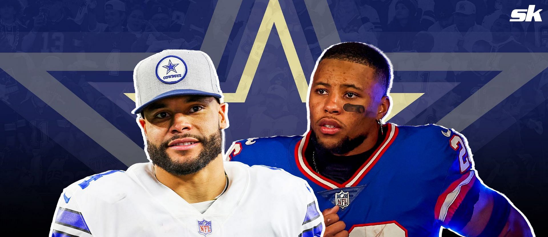 Could Dak Prescott&rsquo;s Cowboys poach Saquon Barkley from New York? NFL insider claims massive interest surrounding Texas teams