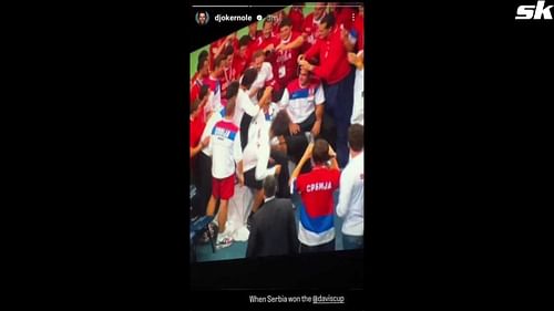 Novak Djokovic reminisces about Serbia's incredible 2010 Davis Cup triumph via his Instagram