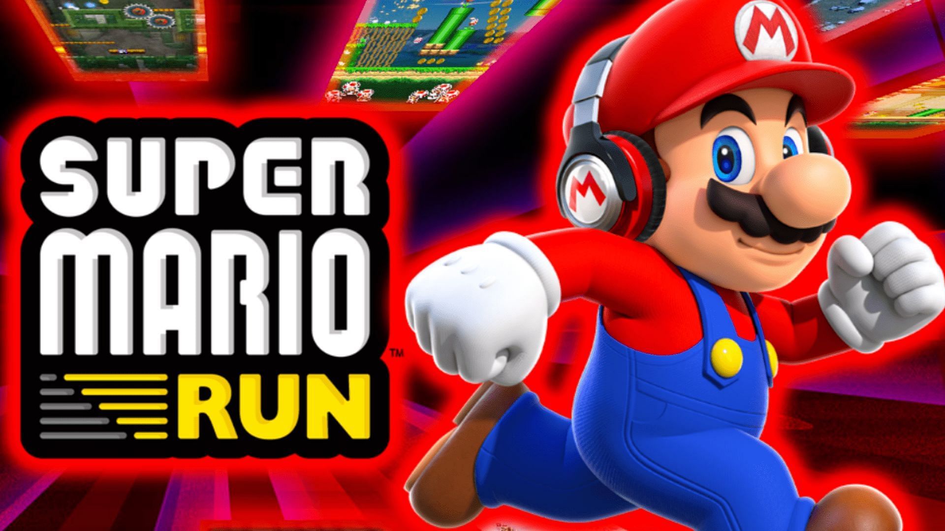 Super Mario Run, the very first official Mario game on Android and iOS. (Image via Nintendo)