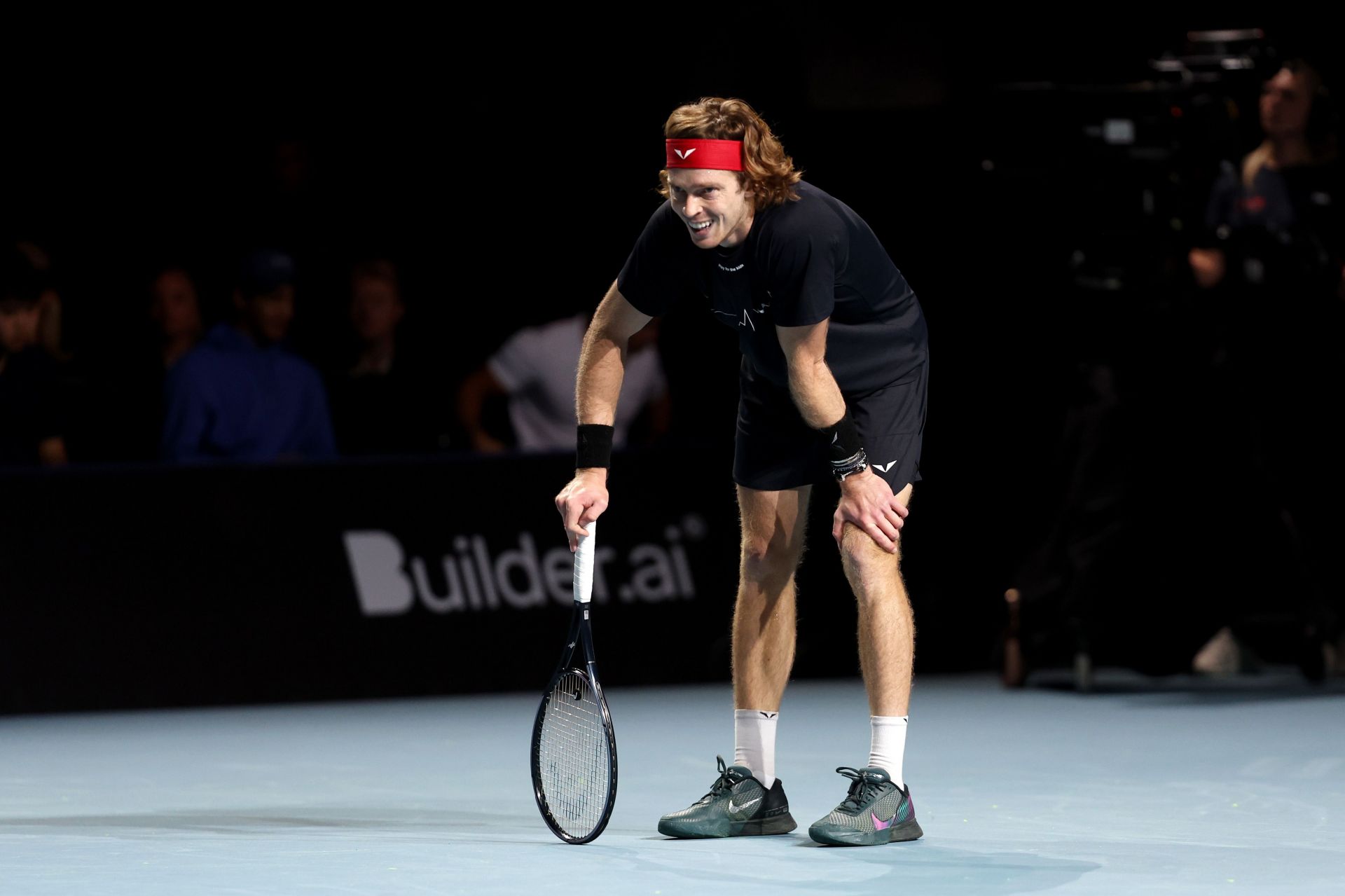 Andrey Rublev made quite a risky joke at Daniil Medvedev&#039;s expense last year.