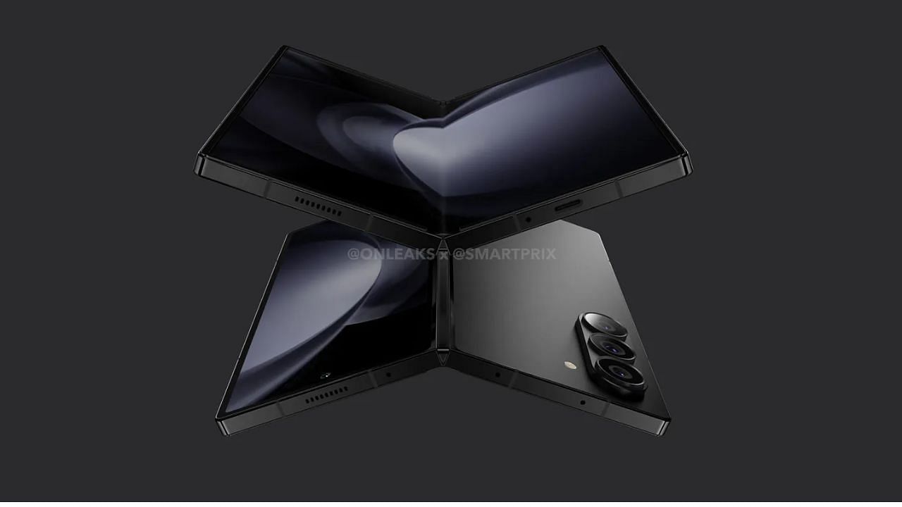 The Samsung Galaxy Z Fold6 could also have a new Ultra moniker (Image via OnLeaks)