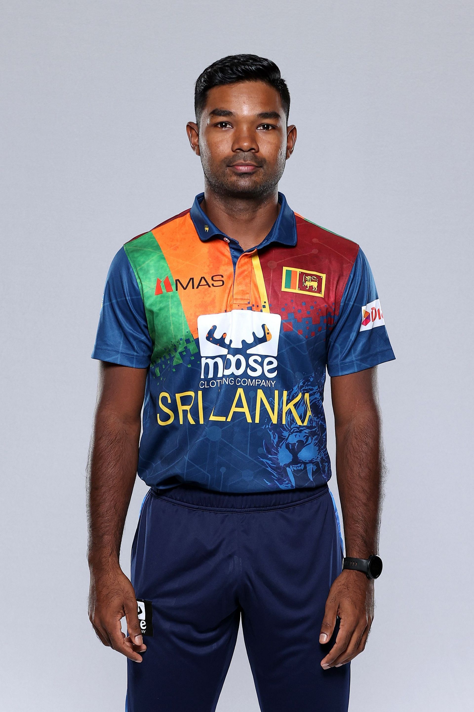 Sri Lanka&#039;s Janith Liyanage.
