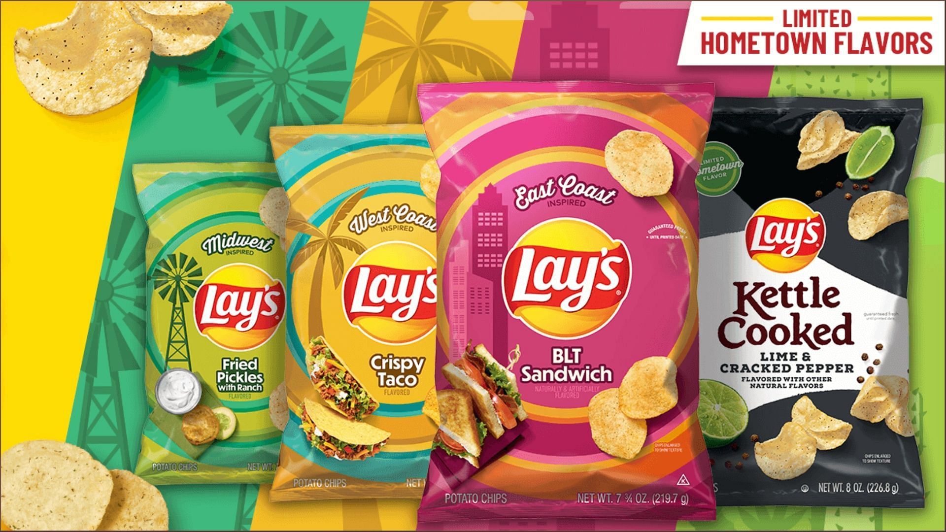 The returning flavors have been available in stores starting on March 27 (Image via Lay&rsquo;s)