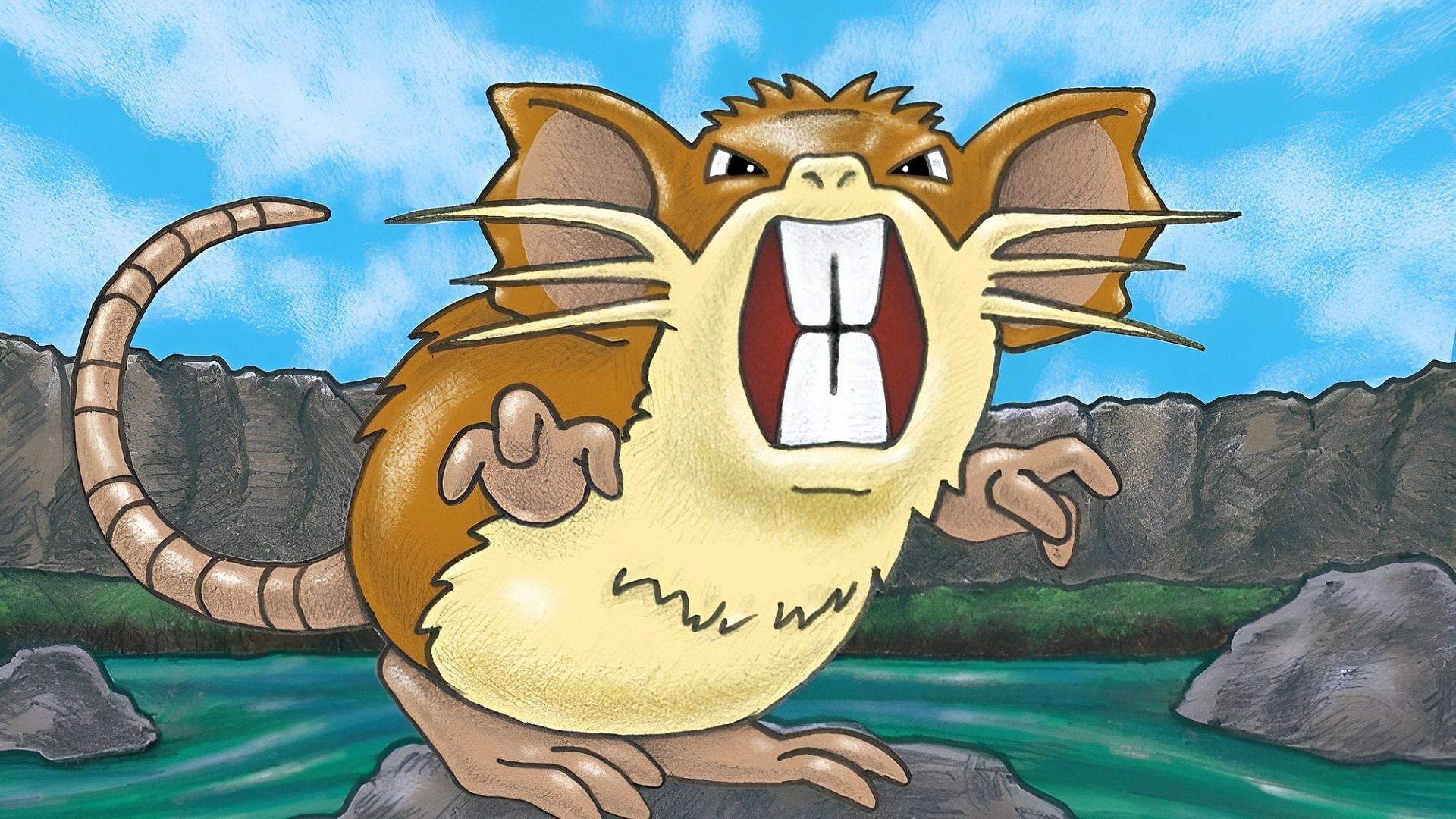 Raticate is the Pokedle Classic answer for version 162 (Image via The Pokemon Company)