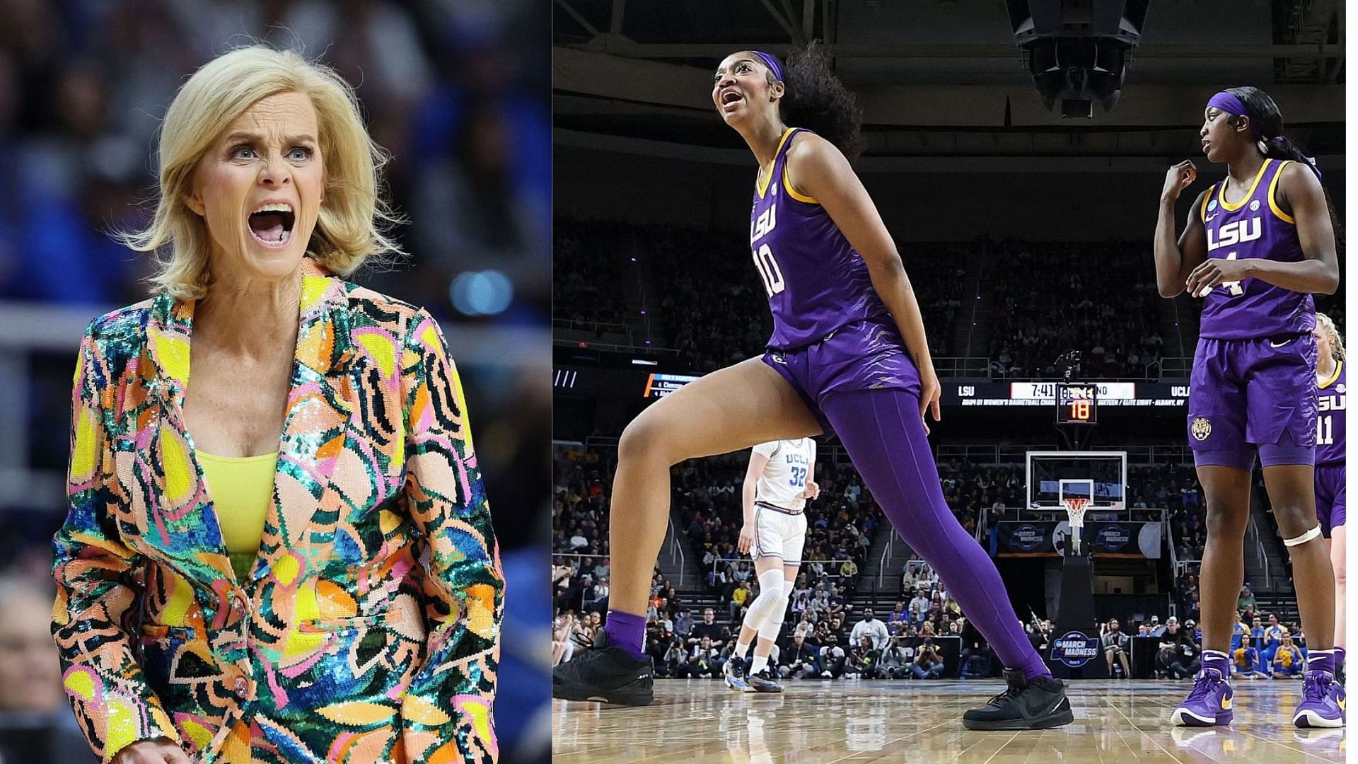 Kim Mulkey defends the LSU Lady Tigers against an LA Times column that spoke about the UCLA-LSU game.