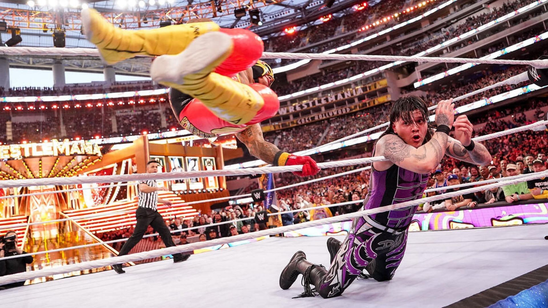 Dominik came up short at WrestleMania 39 against Rey