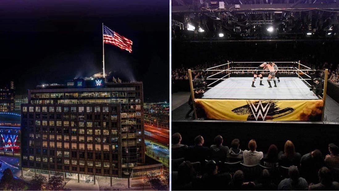 WWE HQ and ring