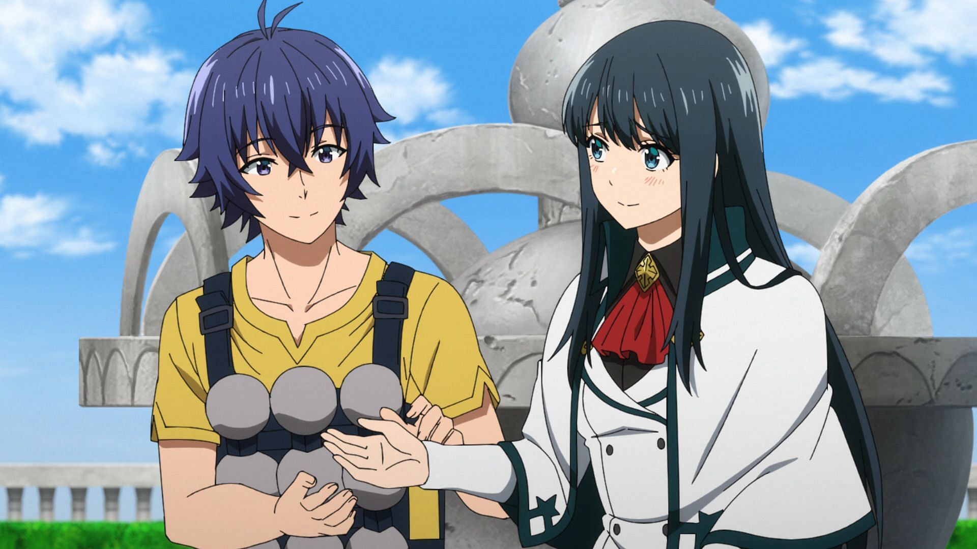 The Wrong Way to Use Healing Magic episode 10 doesn&#039;t lose sight of Usato and Inukami&#039;s relationship, even with war on the horizon (Image via Shinei Animation, Studio Add)