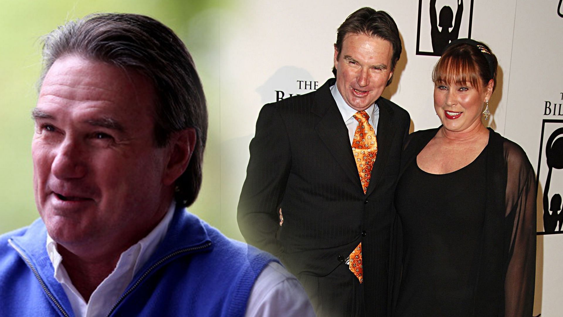 Jimmy Connors wished wife Patti on the couple