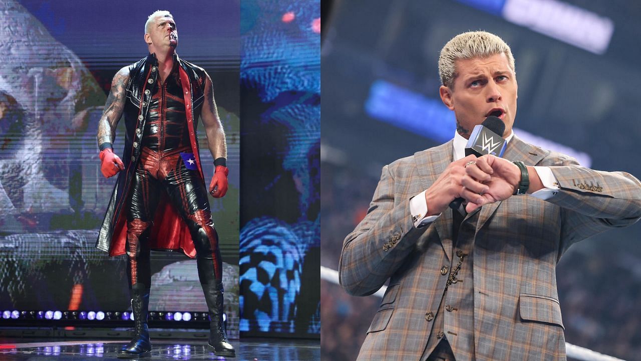 Dustin Rhodes (left) and Cody Rhodes (right)