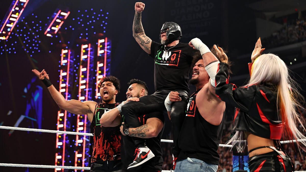 Rey Mysterio (center) is the LWO