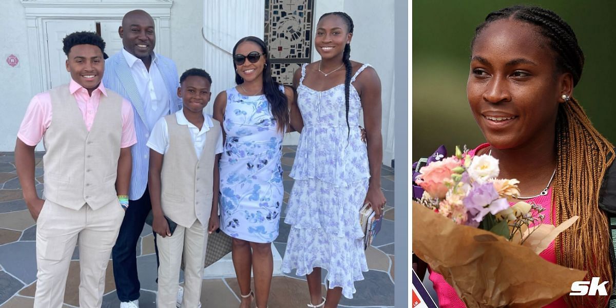 Coco Gauff celebrates Easter with her family