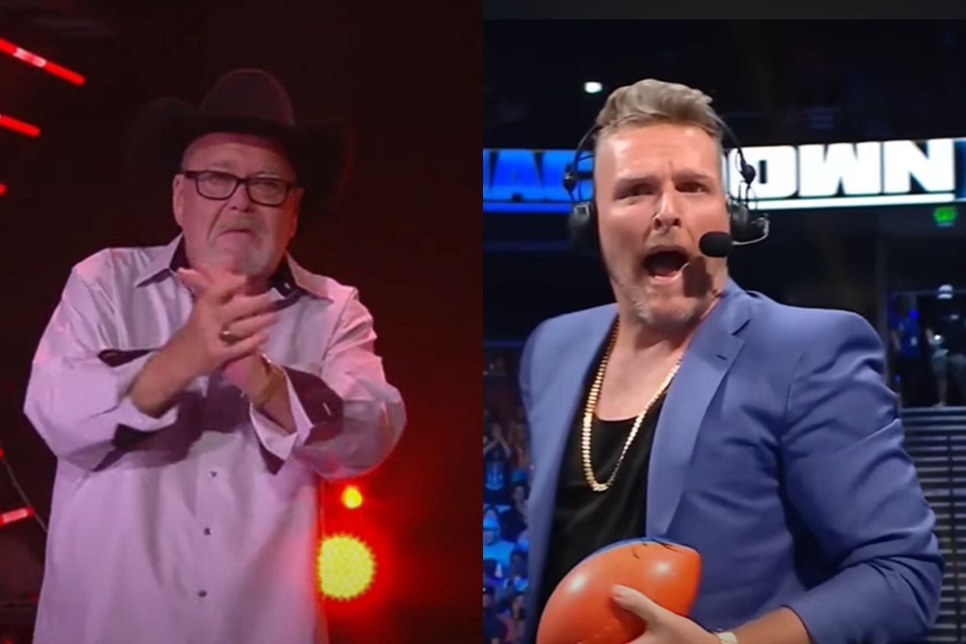 Jim Ross is all praises for Pat McAfee [Image Source: WWE Youtube and AEW Youtube]