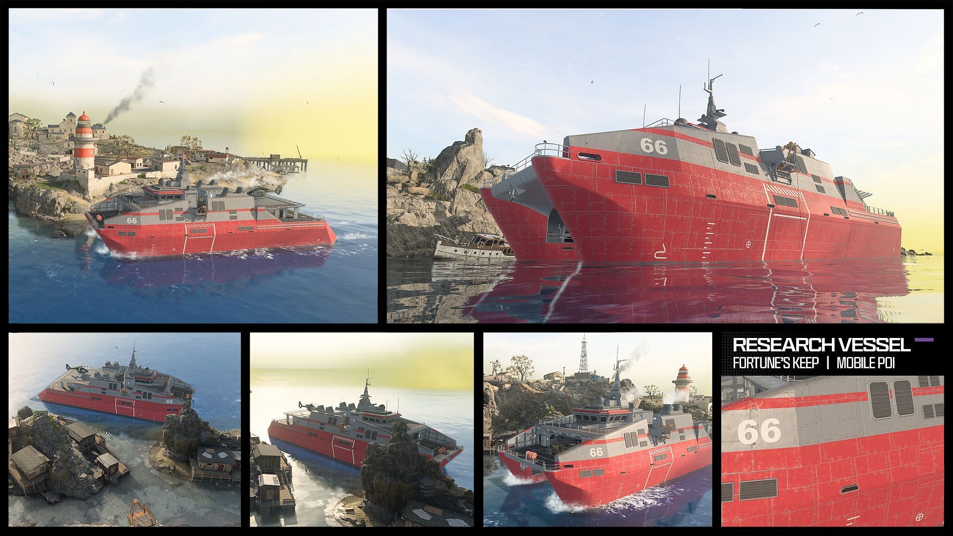 Research Vessel in Warzone (Image via Activision)