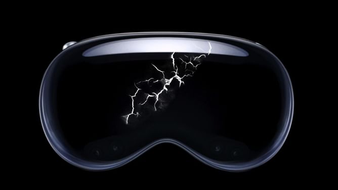 "You paid $3499 but you had no idea about the hidden feature – 'iCrack' of the Apple Vision Pro": Customers fuming after unexpected cracks