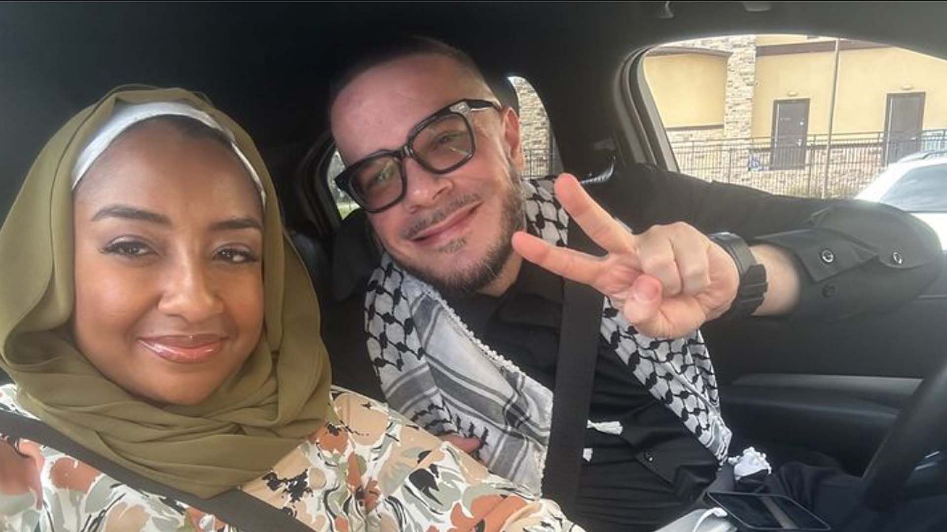 Shaun King and wife convert to Islam (Image via Instagram/ @mrsraiking)