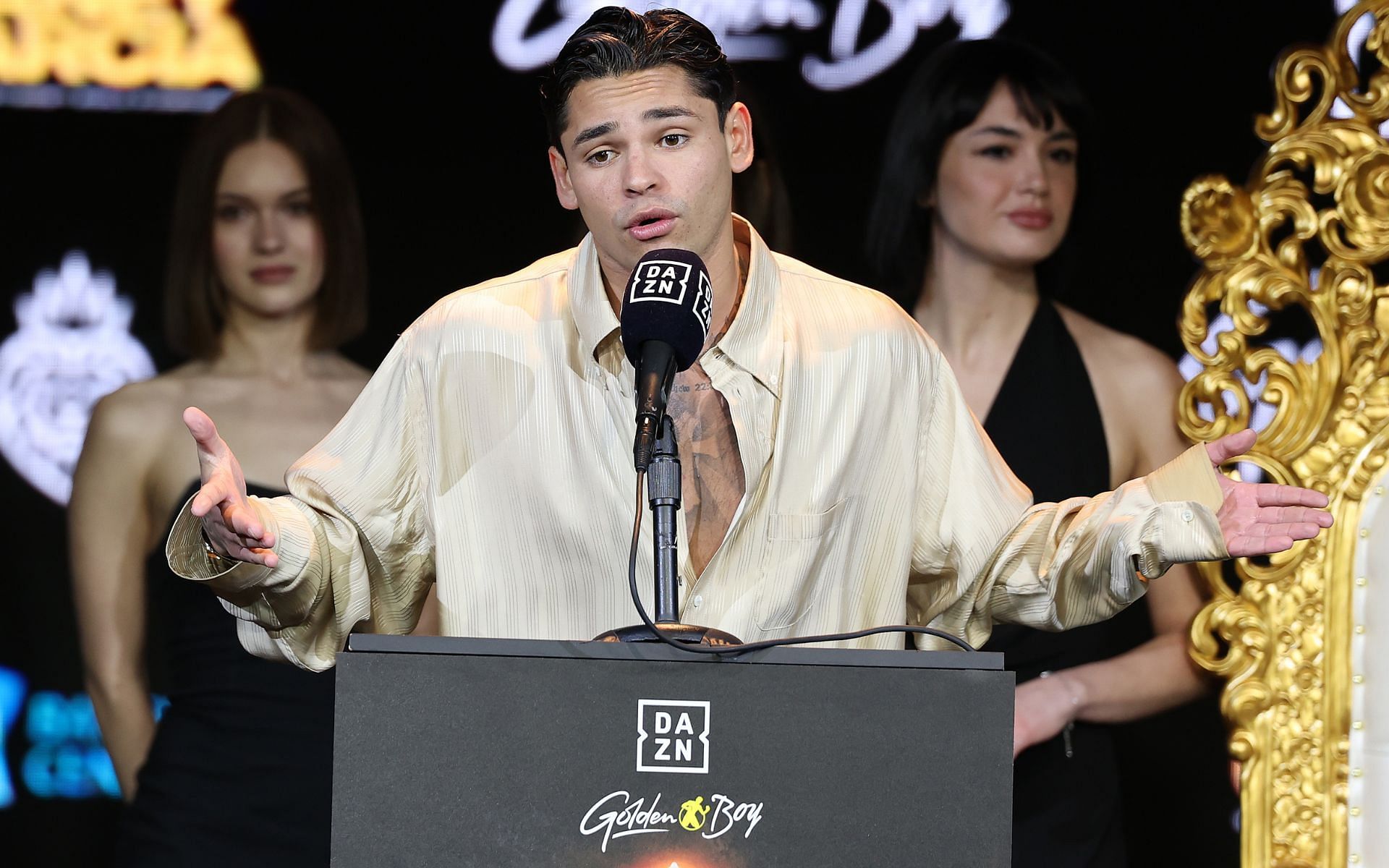 Ryan Garcia wants to run for president. [via Getty Images]