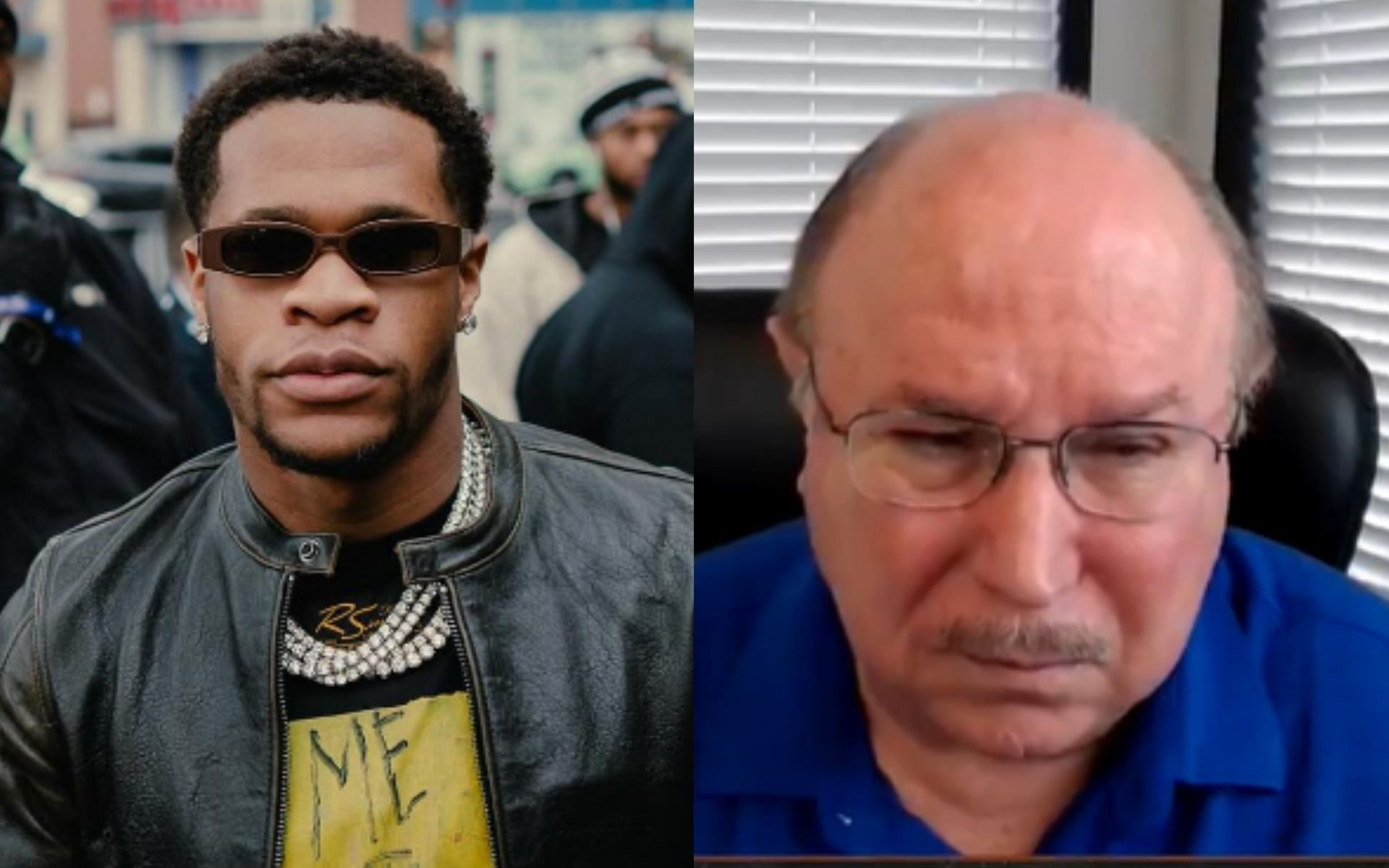 Devin Haney has been accusing of working with Victor Conte. [Images via @victorconte on X and @realdevinhaney on Instagram]