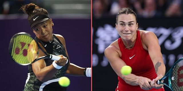 WATCH: Naomi Osaka and Aryna Sabalenka share intense practice session ...