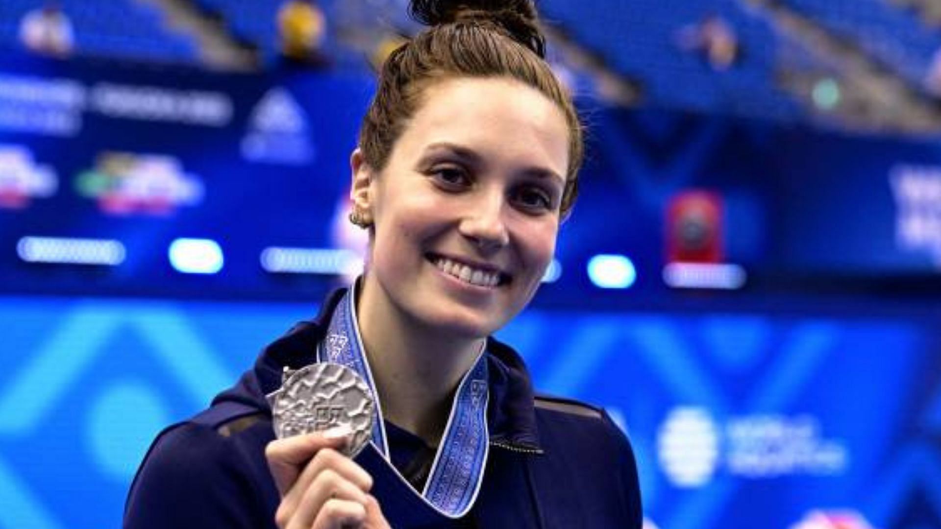 Alex Welsh at World Aquatics Championships in Fukuoka (Image via Getty)