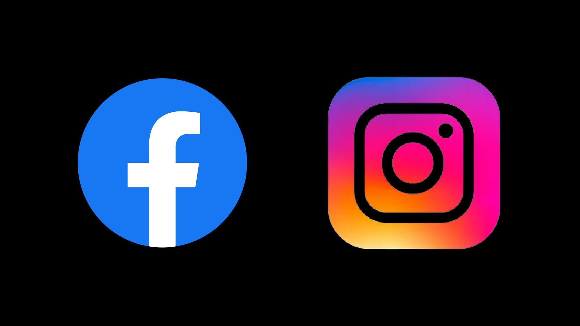 Facebook and Instagram are down (Images via Meta)