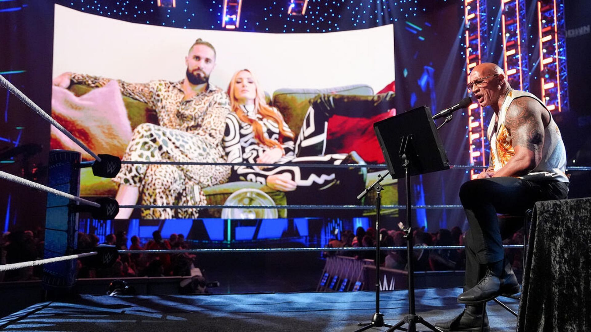 Dwayne Johnson had strong insults for his WrestleMania rivals [Image Source: WWE.com]