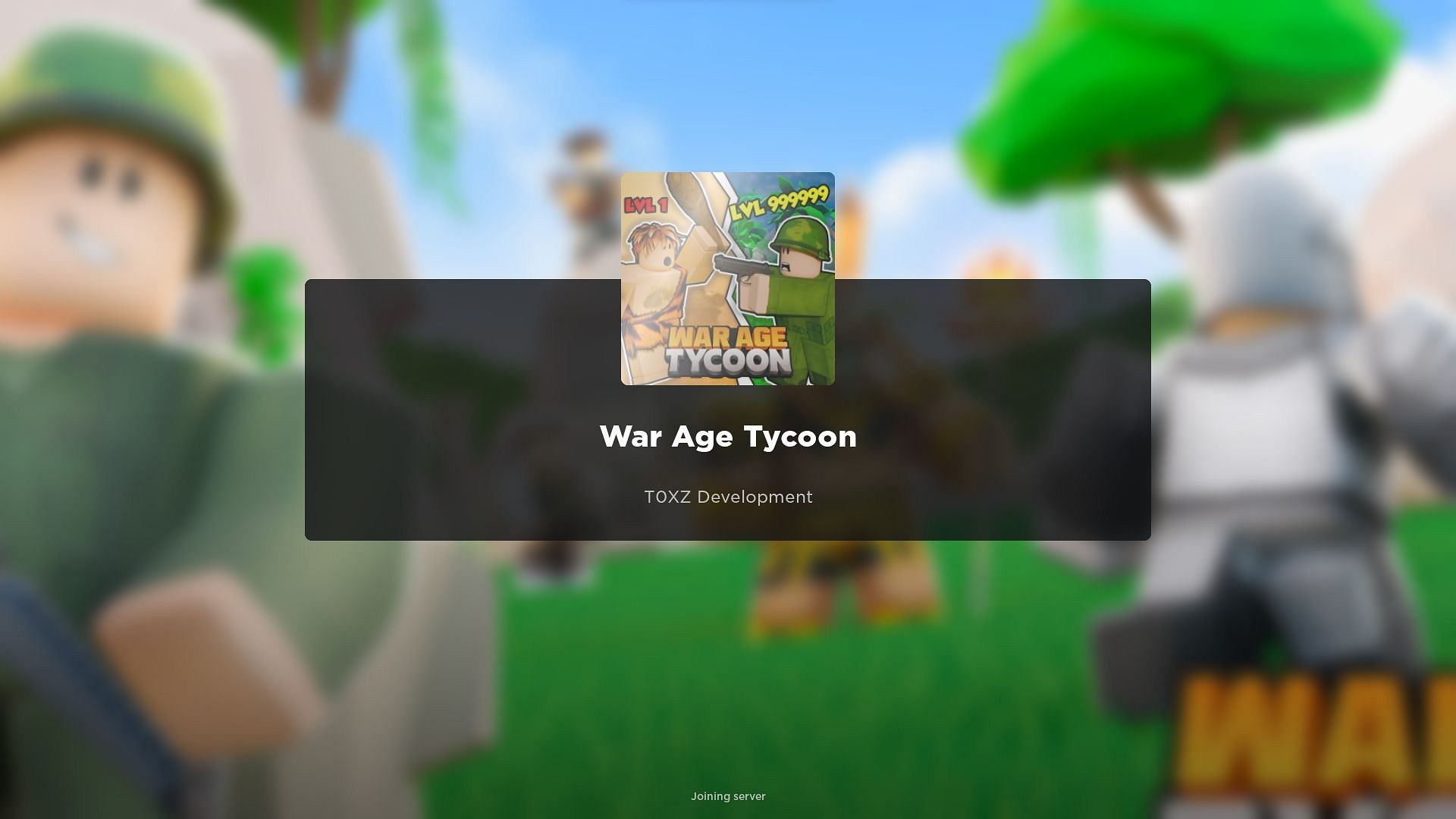 Redeem codes for War Age Tycoon