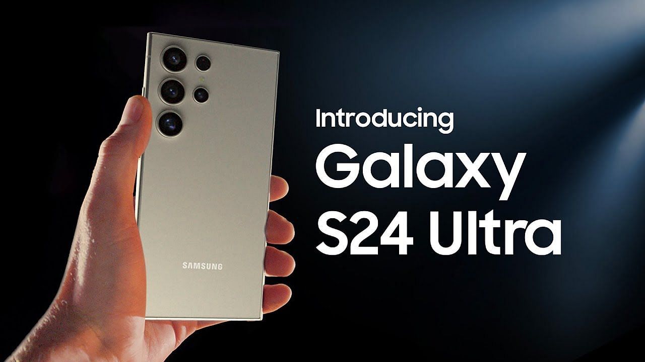 The Samsung Galaxy S24 Ultra has a 200MP primary camera (Image via YouTube/Samsung)