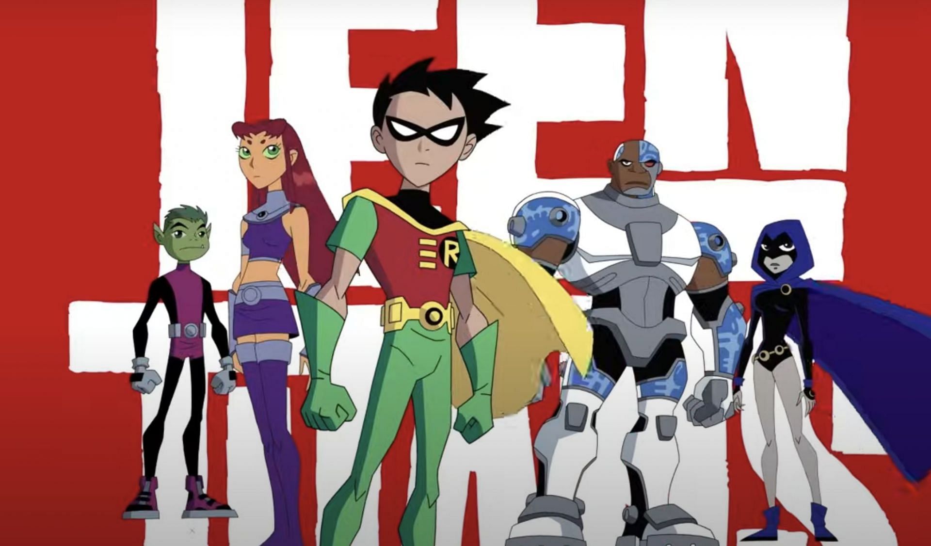 Teen Titans animated series(Image via Official Cartoon Network Youtube channel)
