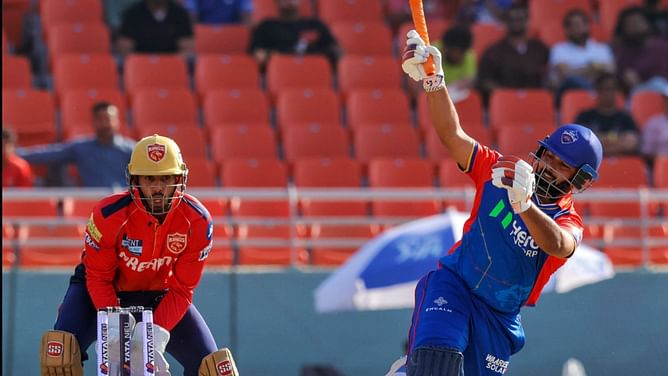 [Watch] Rishabh Pant departs for 18 on his return to cricket against PBKS in IPL 2024