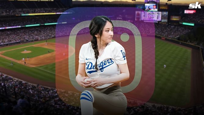 Actress Jeon Jong-seo's Instagram following soars after captivating Dodgers fans with ceremonial first pitch