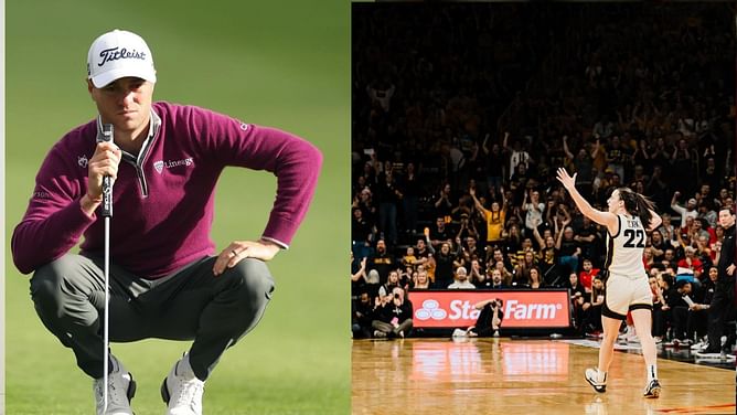 $60 million worth Justin Thomas heaps praise on Caitlin Clark as Iowa star breaks another NCAA record: "Keeps continuing to impress us"
