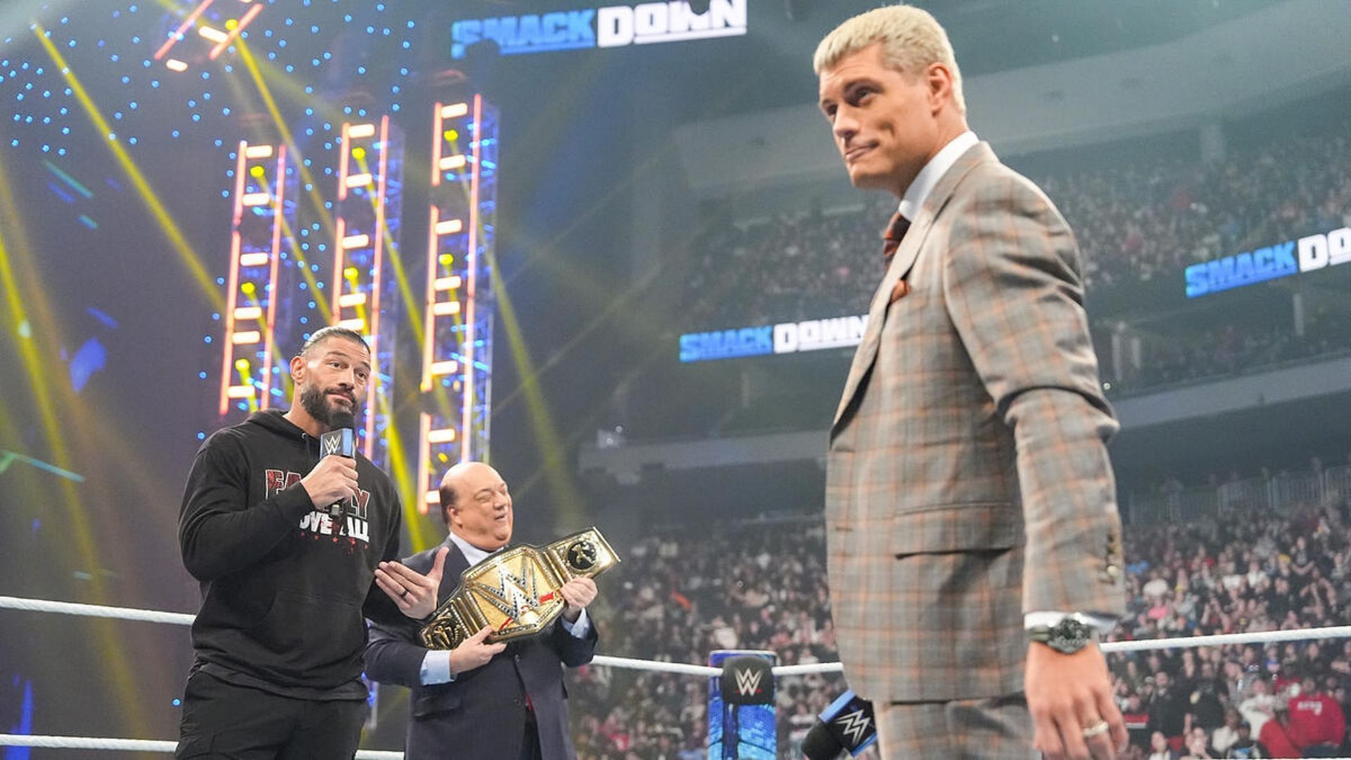 Cody Rhodes and Roman Reigns will face off at WrestleMania 40