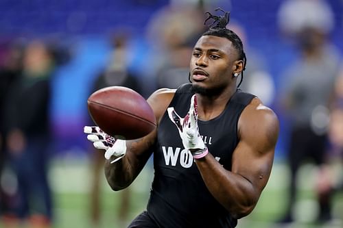 Xavier Legette at NFL Combine