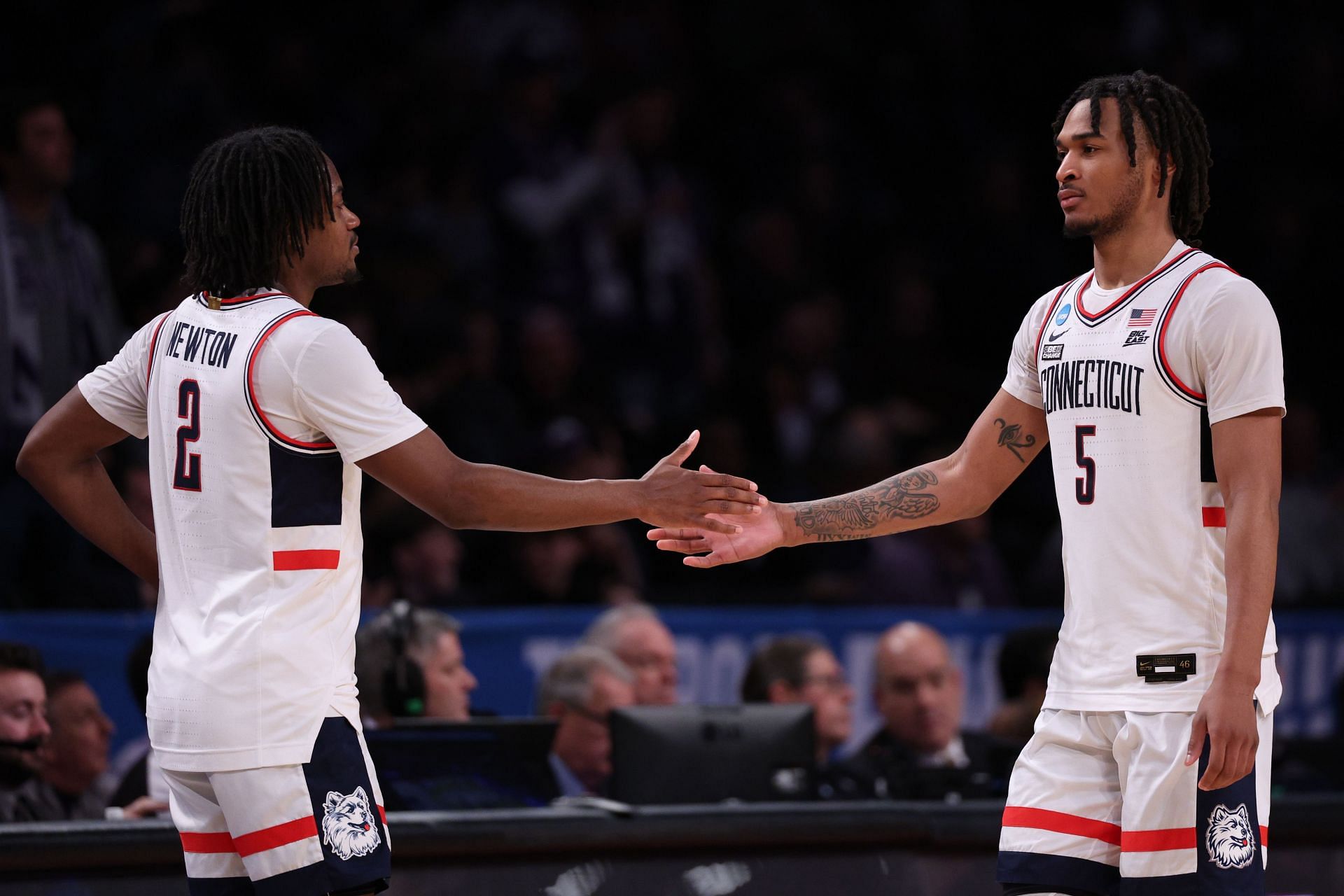 Newton and Castle have provided a 1-2 punch in the guard position for UConn this season.