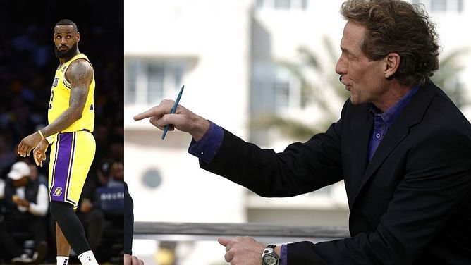 "Playing longer does not make you better": Skip Bayless doubles down why LeBron James still not top 10 of all time